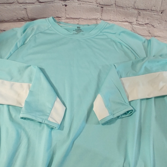 AFTCO XL Longsleeve UPF AF TECH Fishing Colorblock Rashguard - Picture 13 of 15